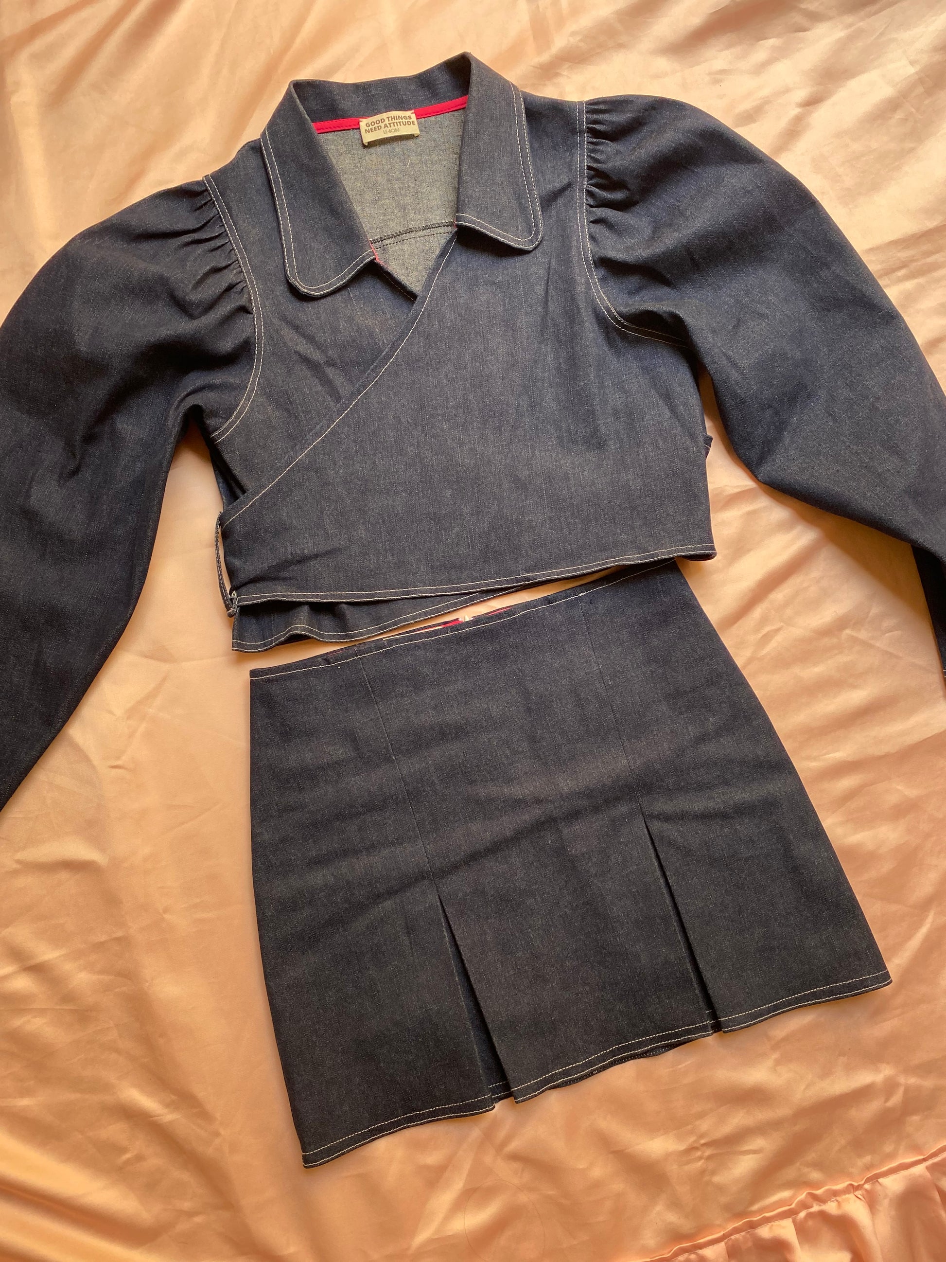 sustainable fashion, cleopatra skirt, made to order, slow fashion