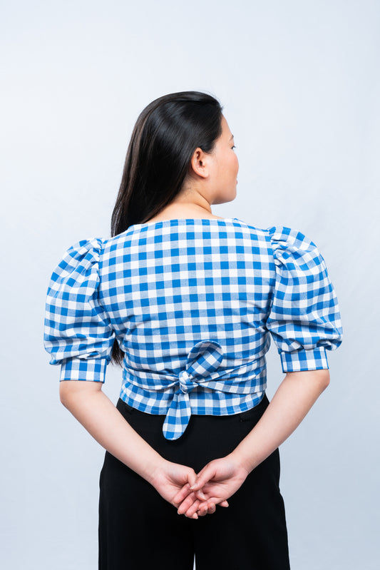 Picnic Blouse Blue